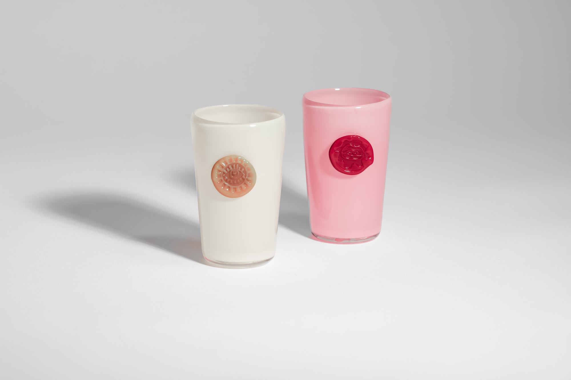 Monogram Glass - set of two